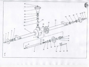 Gamberini Sower Axel Parts